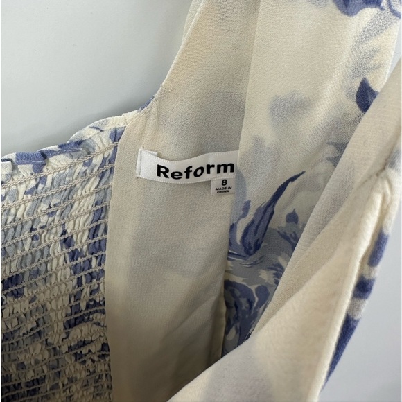 NEW Reformation Twilight Floral Midi Dress B22 - Picture 4 of 7